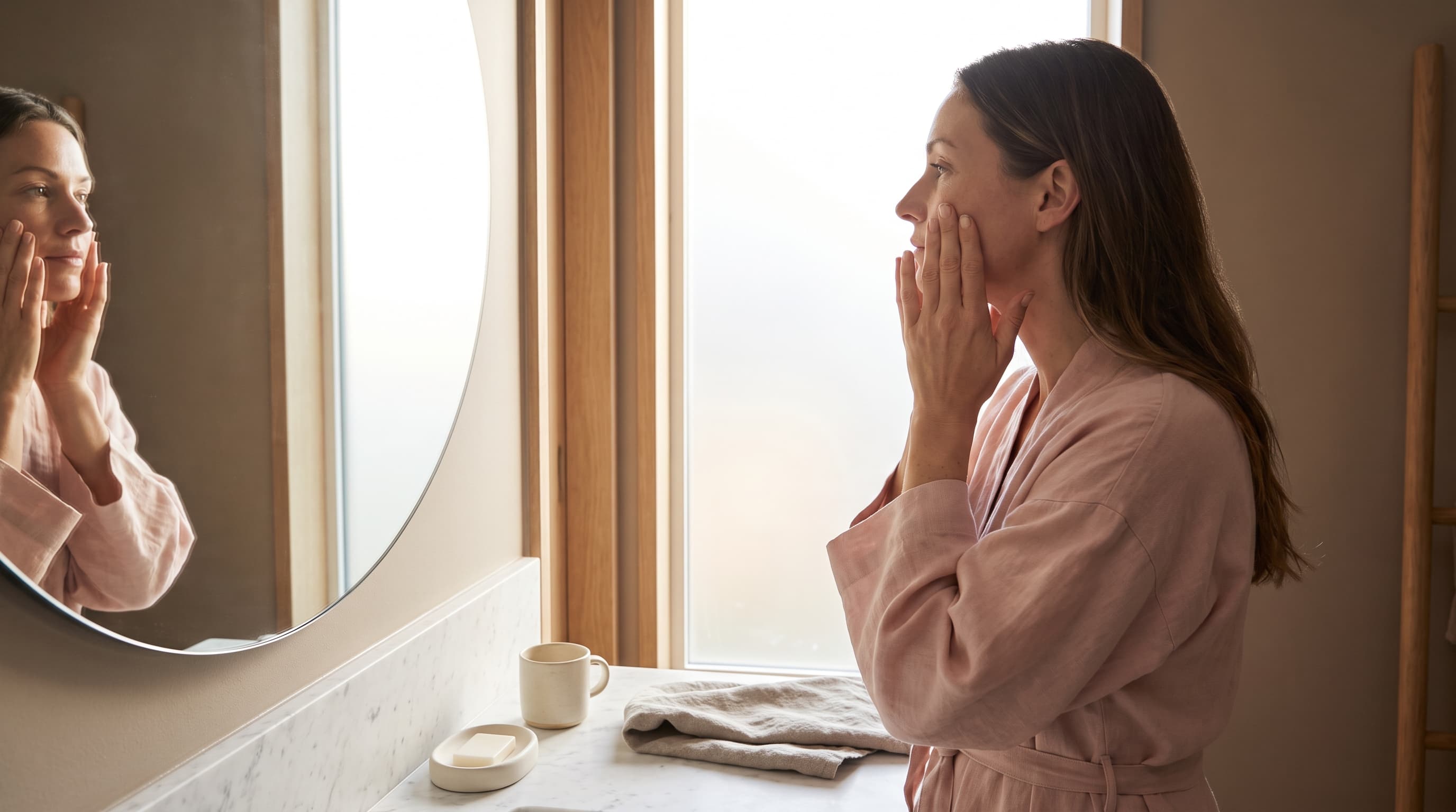 facial massage technique