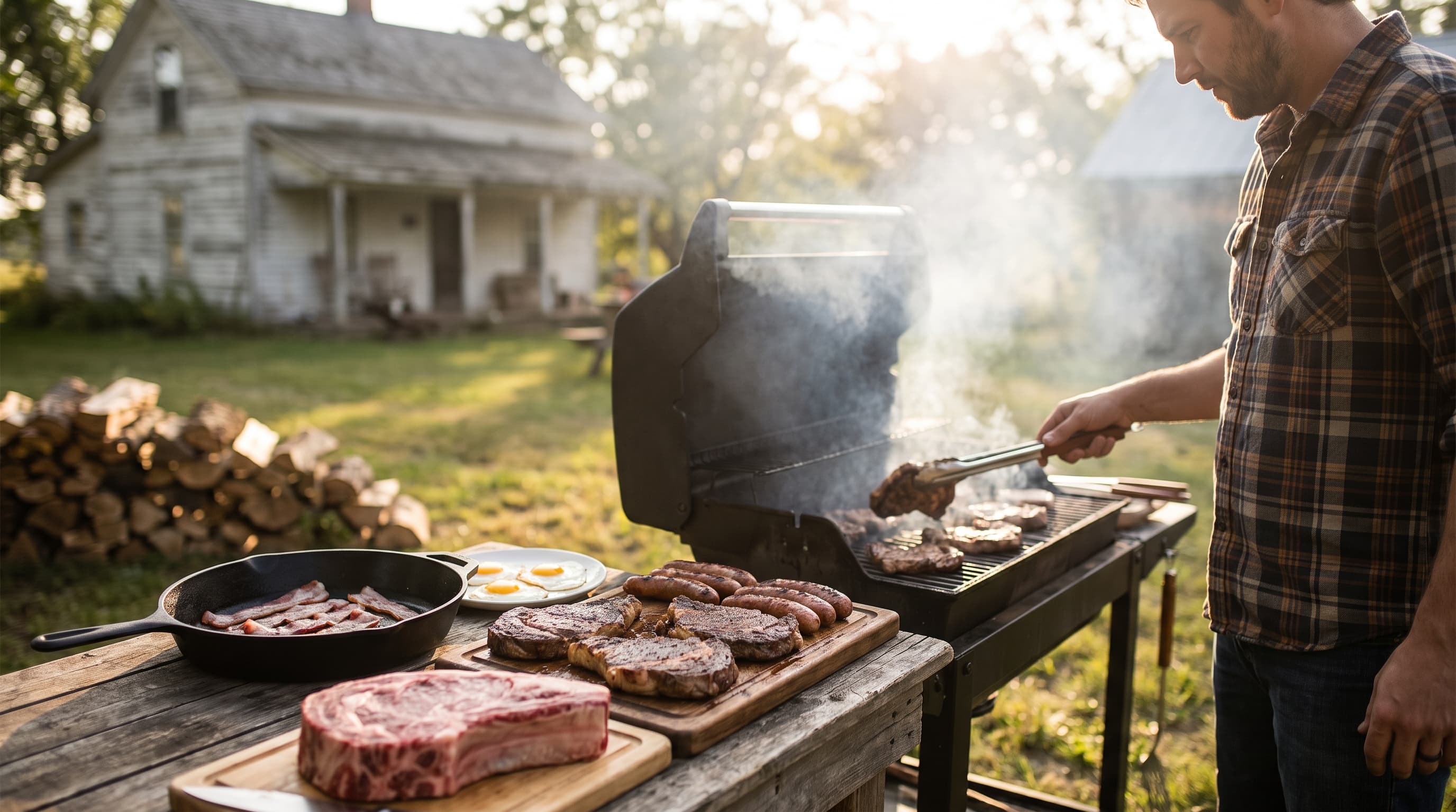 raw ribeye steak